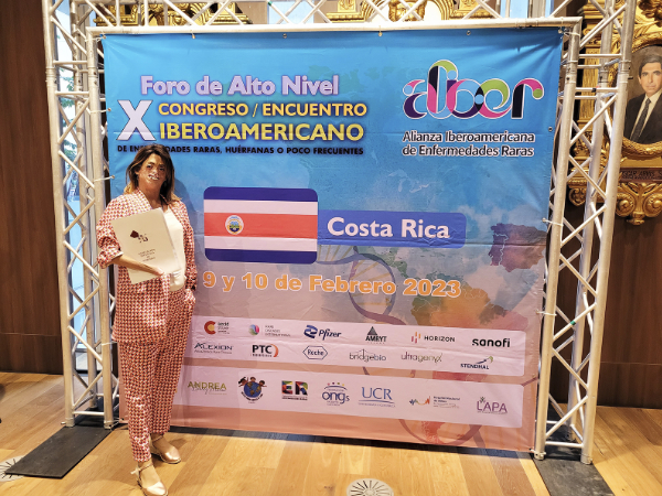 Fide Mirón participa en el Foro de Alto nivel de Enfermedades Raras celebrado en Costa Rica 